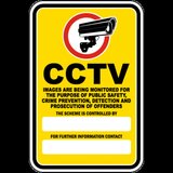 CCTV Images Are Being Monitored Sign